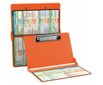 WhiteCoat Clipboard® - Orange Ovarian/Adnexal Sonography Edition